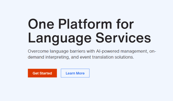 Boostlingo homepage