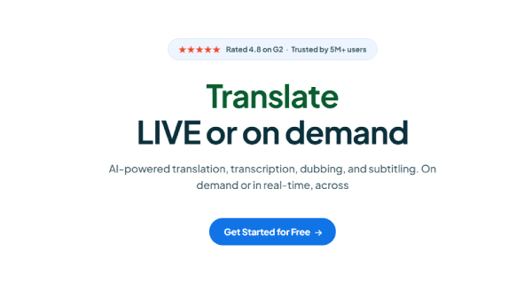 Maestra Live real-time conference translation platform