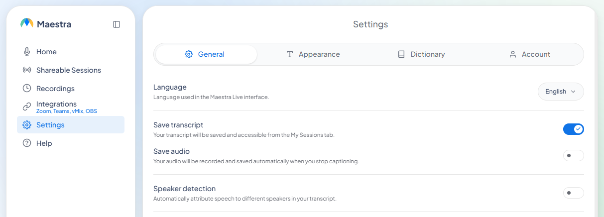 How to save live Zoom transcription with Maestra