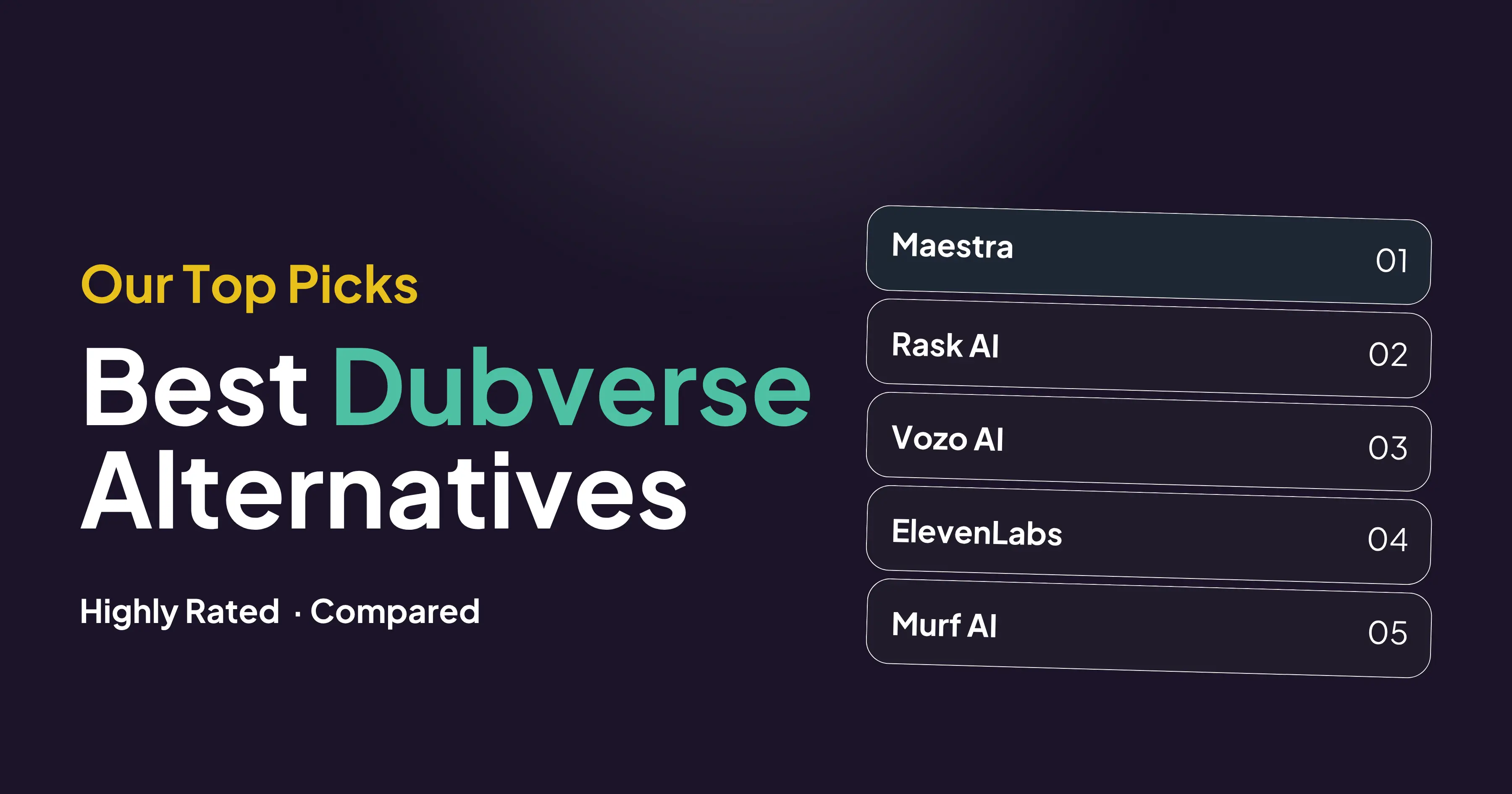 10 Best Dubverse Alternatives Reviewed & Compared