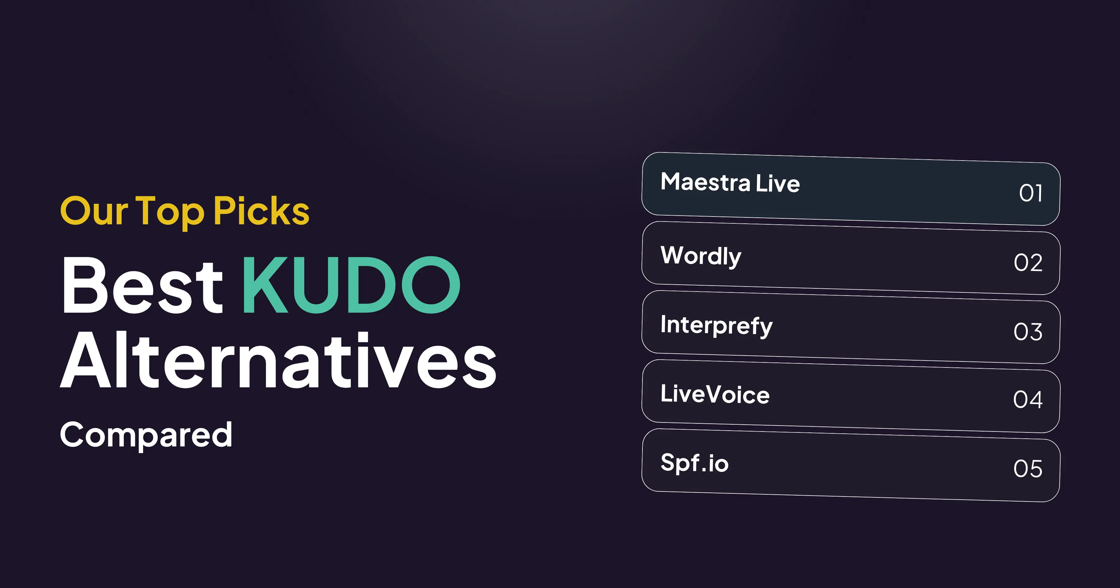 5 Best KUDO Alternatives for Live Translation