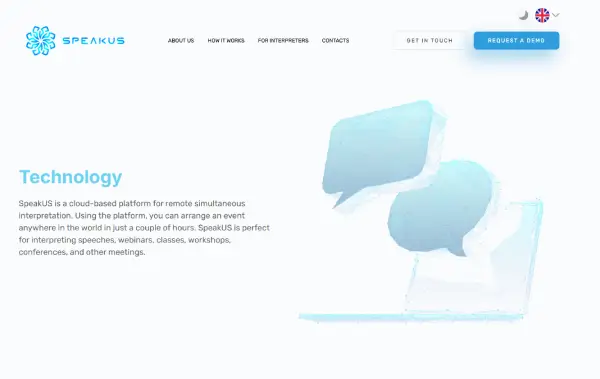 Speakus Homepage