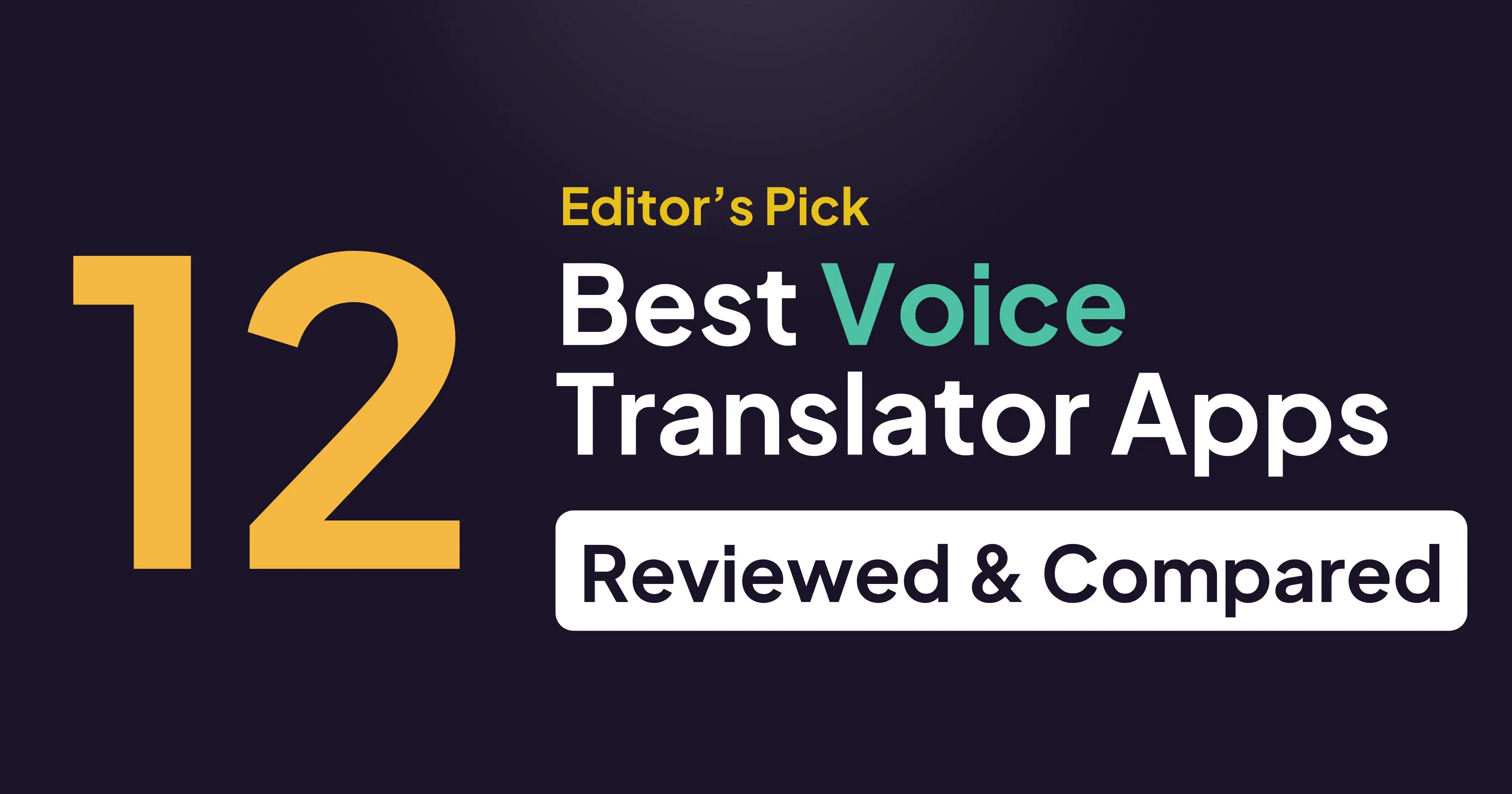 Top 10+ Voice Translator Apps