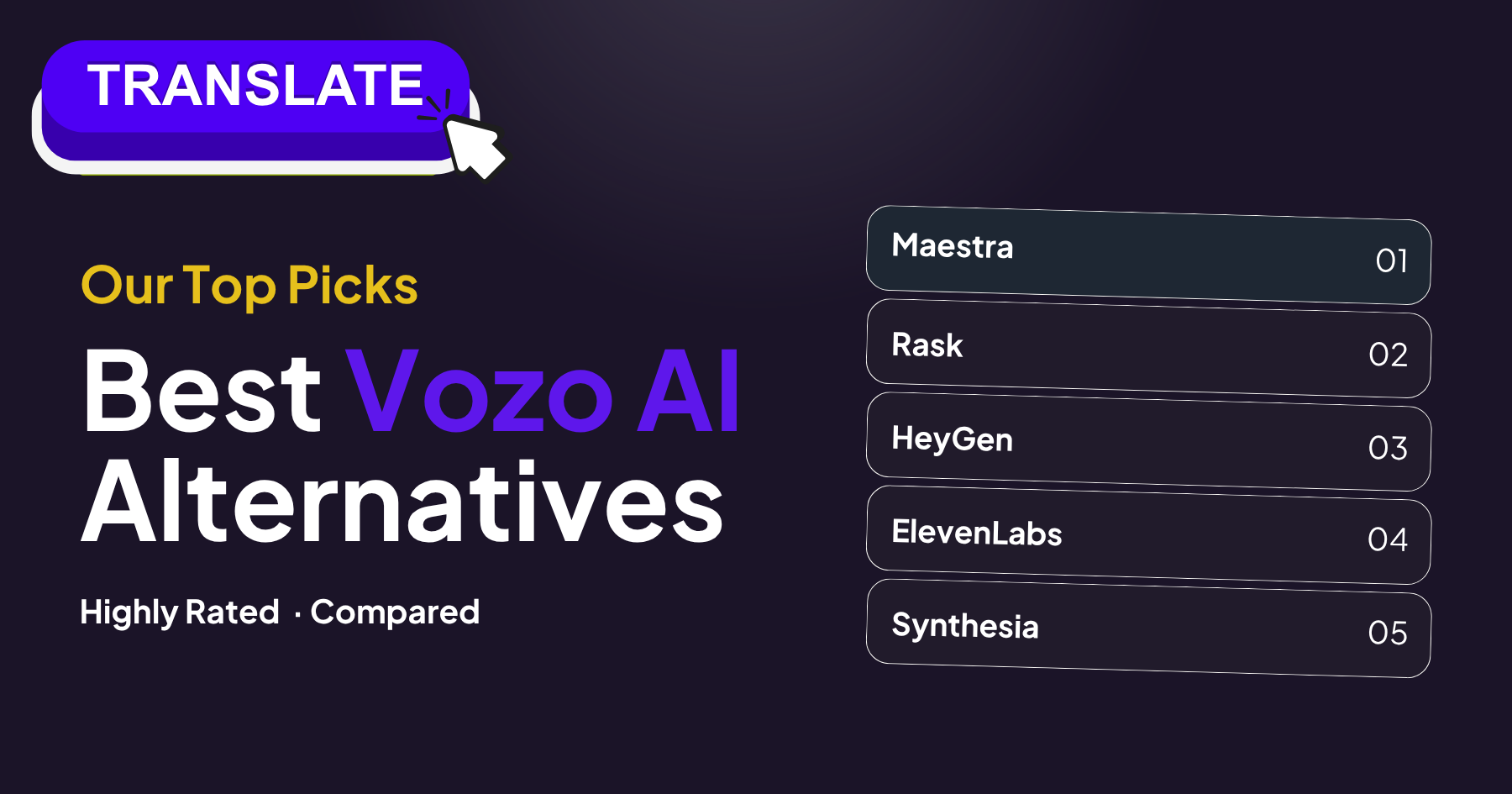Top 8 Vozo AI Alternatives for Video Translation