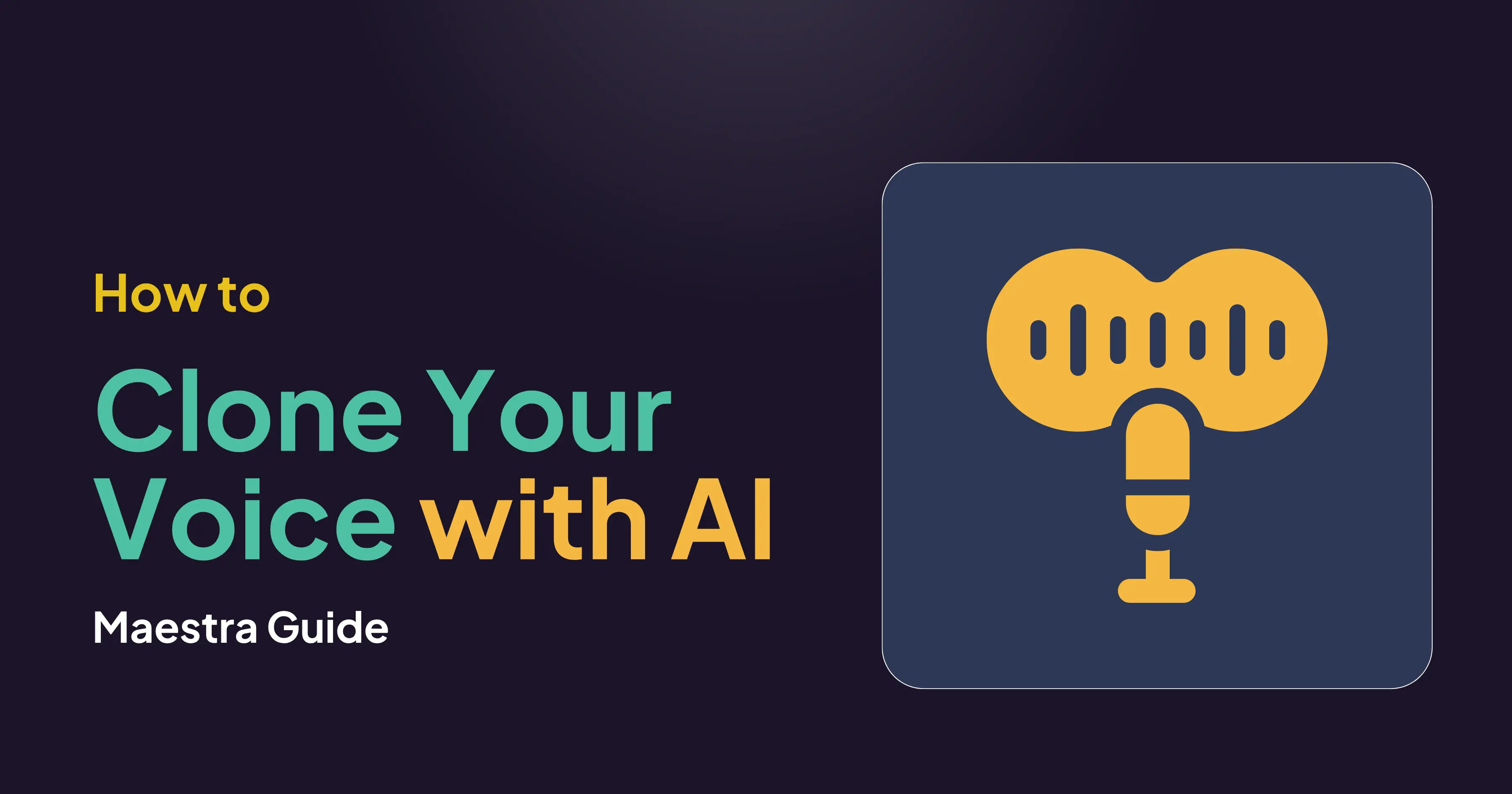 How to Clone Your Voice with AI in 8 Steps