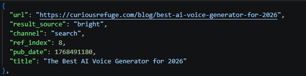 A Plus citation labeled result_source: bright (Bright Data)