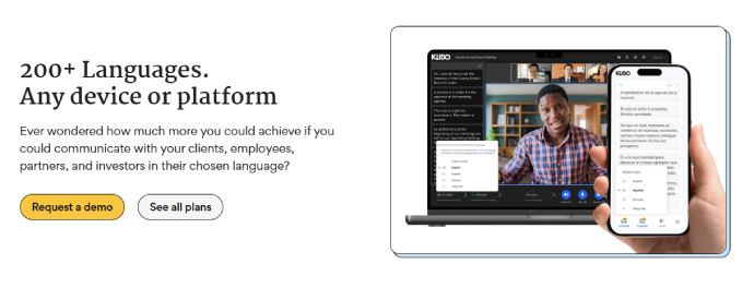 Kudo AI live translator