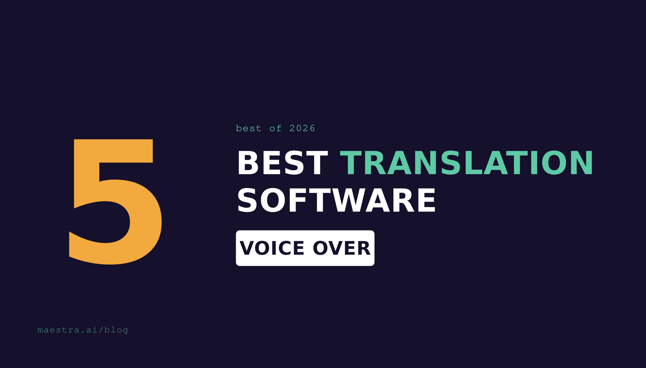 Best Language Translation Software With Voice Over 