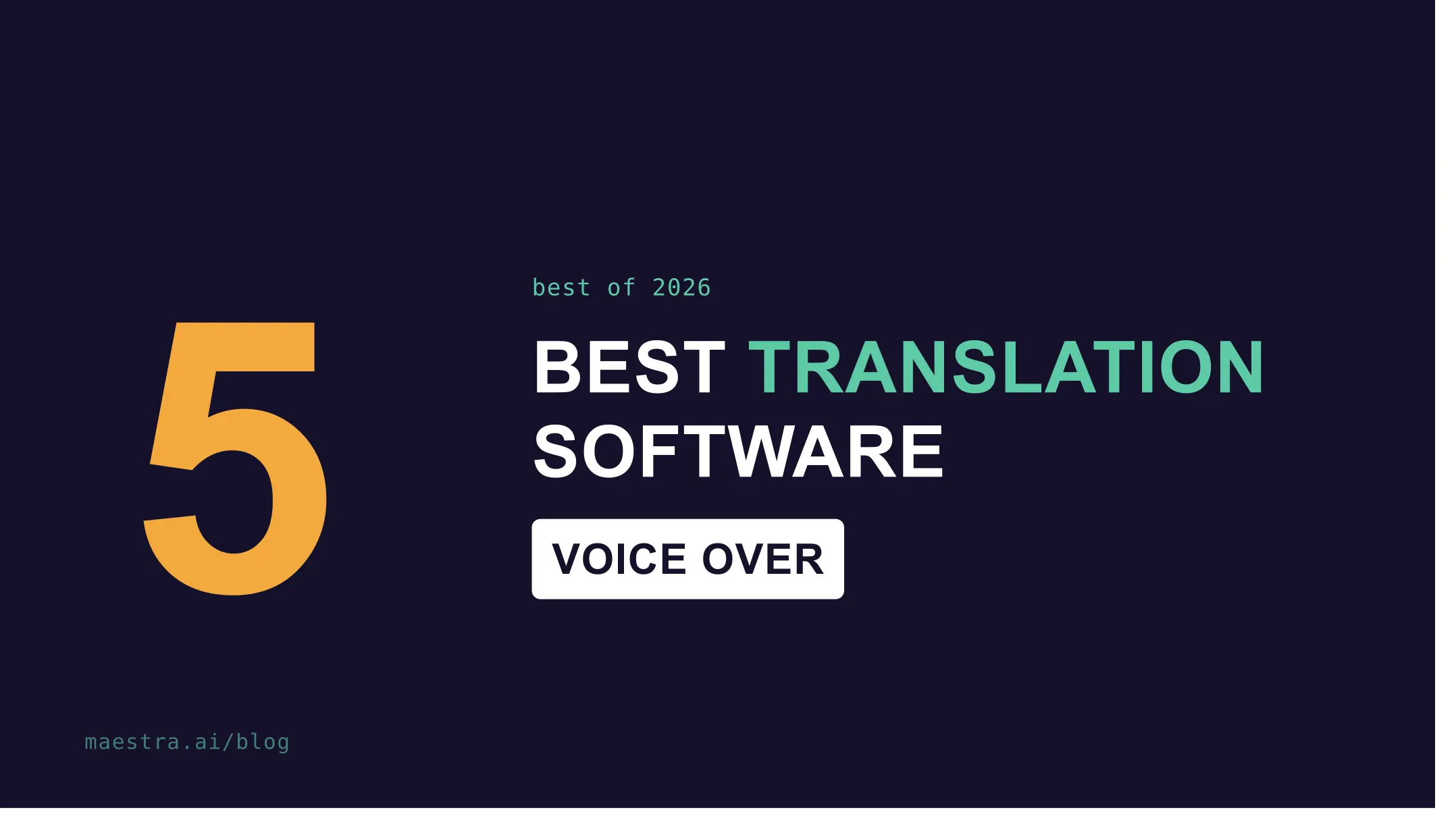 Best Language Translation Software With Voice Over 