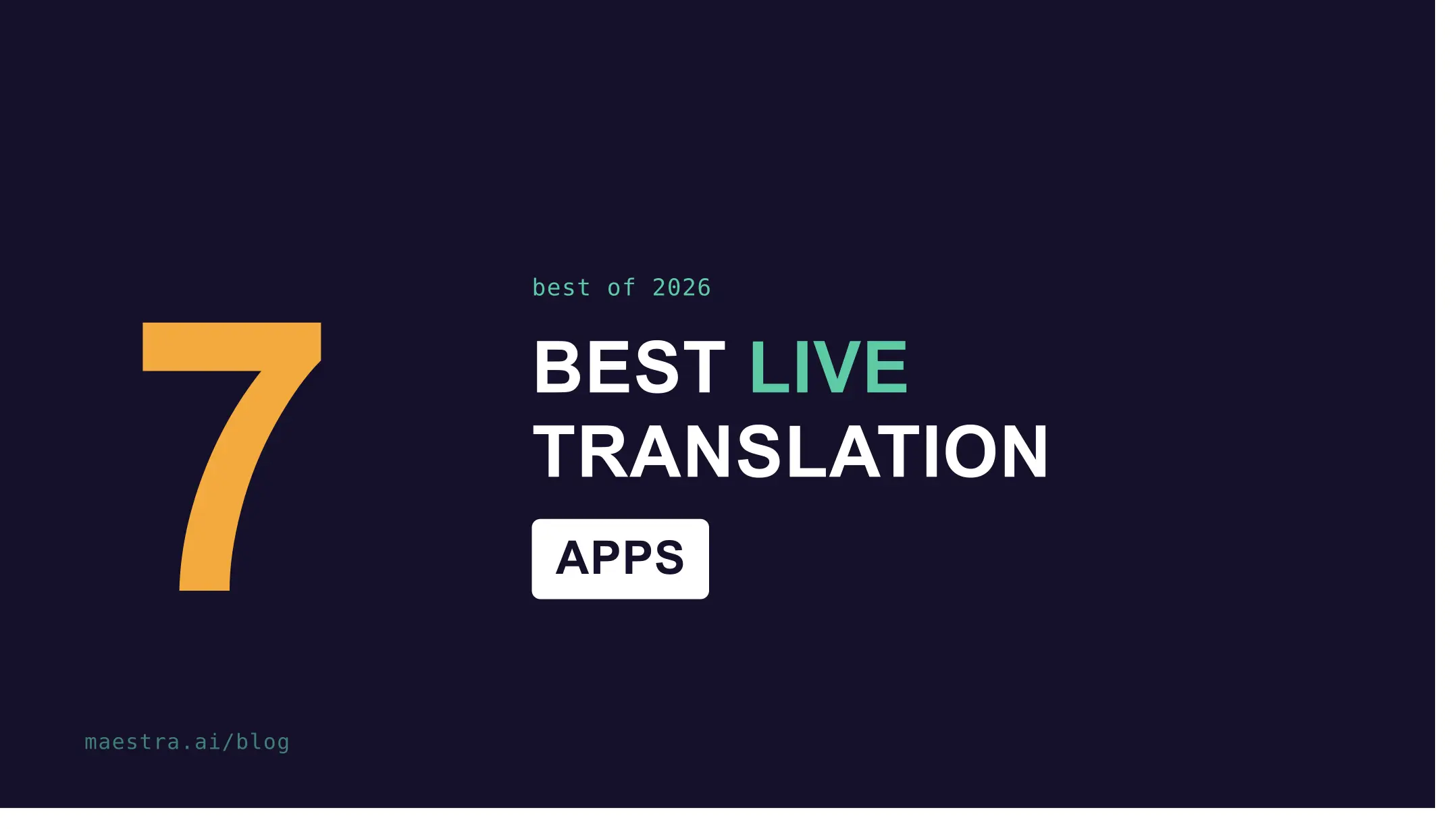 Best Translation Apps For Live Conversation (2026 Guide)