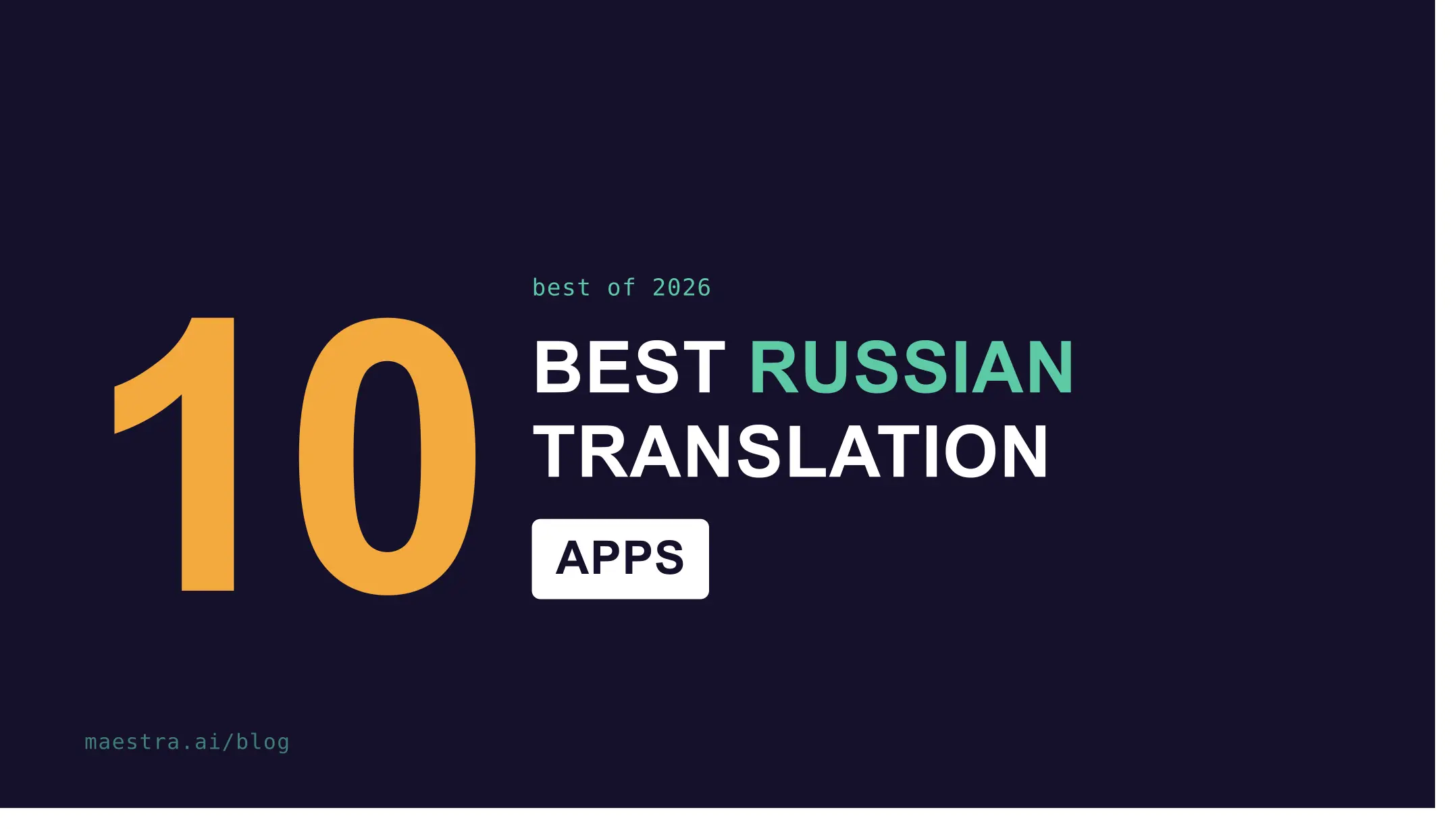 10 Best Russian Translation Apps in 2026