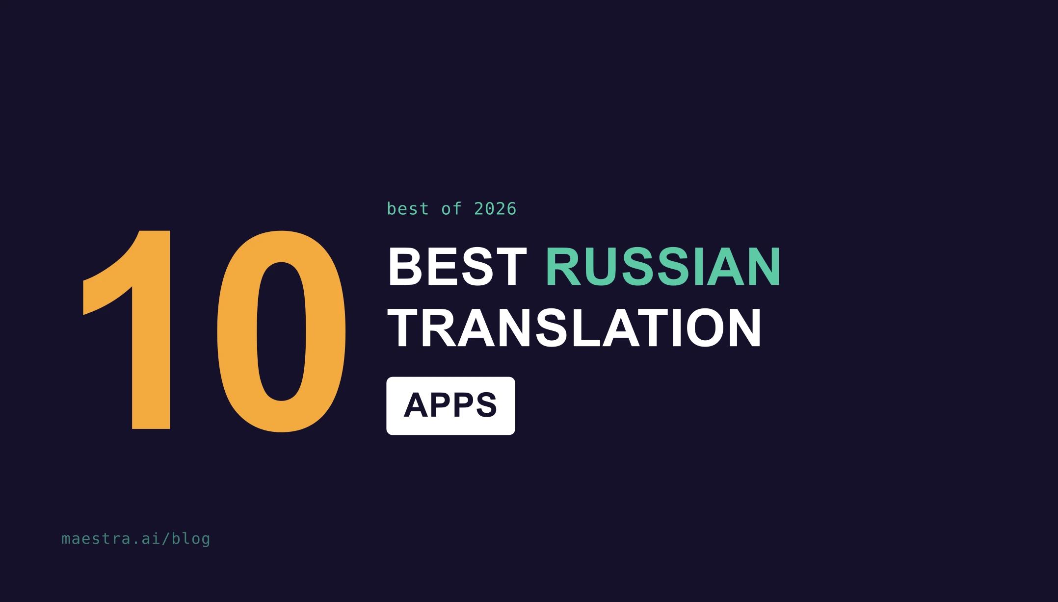 10 Best Russian Translation Apps in 2026