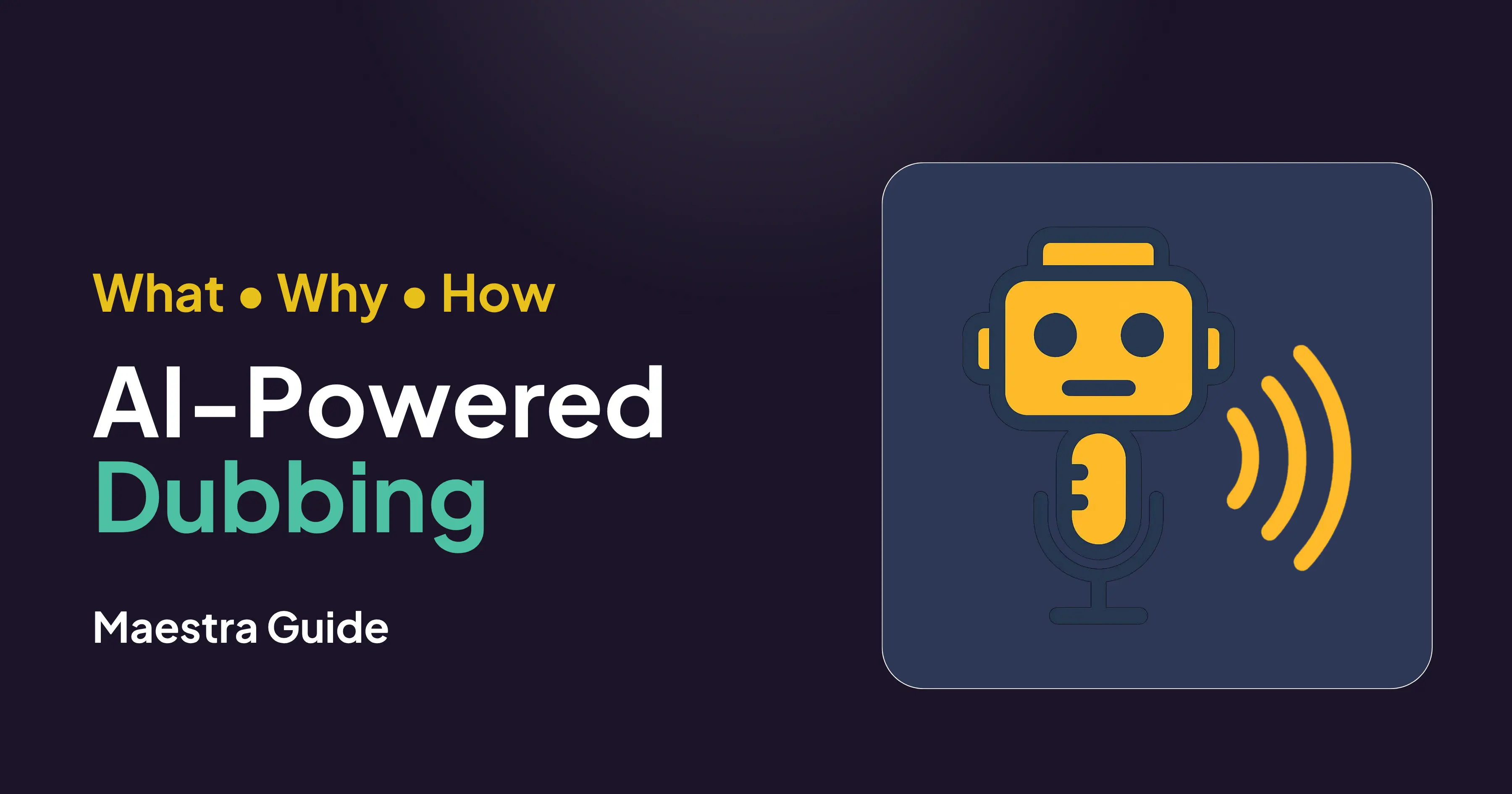 What is Dubbing? The Definition, Process and New Methods