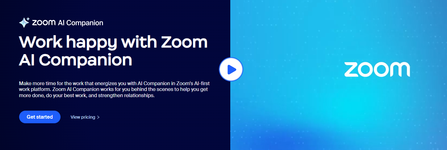 Zoom AI companion.