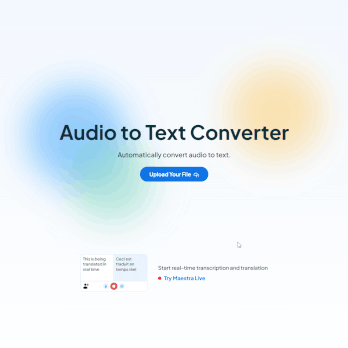 Upload an audio file and choose Bengali