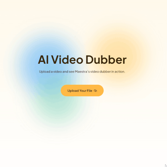 Uploaden van een videobestand in video dubber