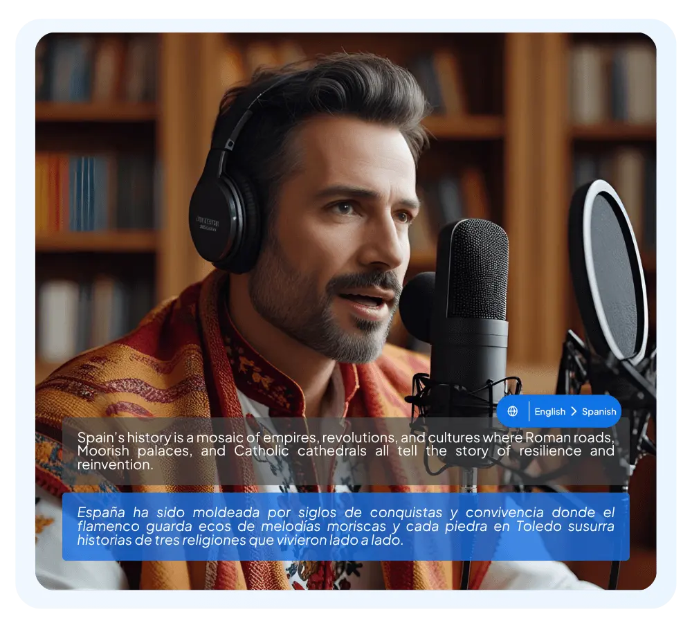 Add Spanish subtitles to your content to reach a wider audience.
