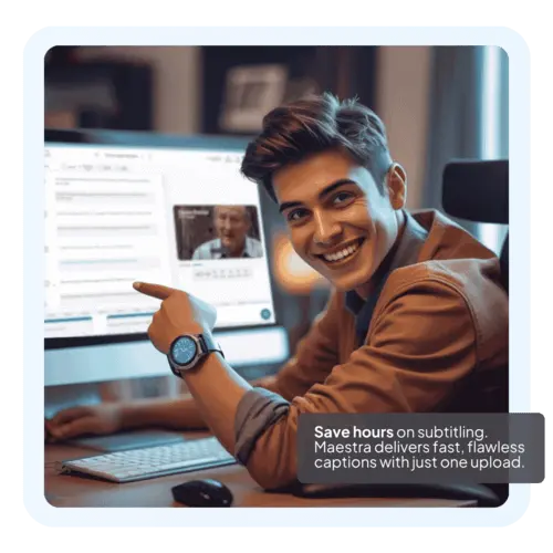 Generate SRT subtitles quickly and accurately.
