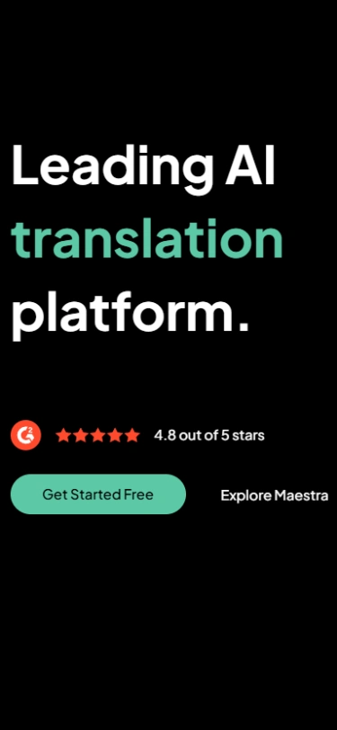 Home page di Maestra AI su mobile.