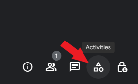 Click "Activities".