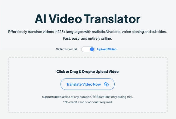 Maestra's video translator tool.