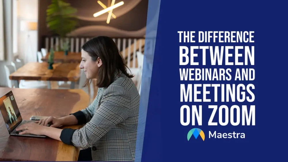 The Difference Between Webinars and Meetings on Zoom