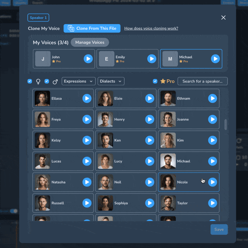 AI Audio Description