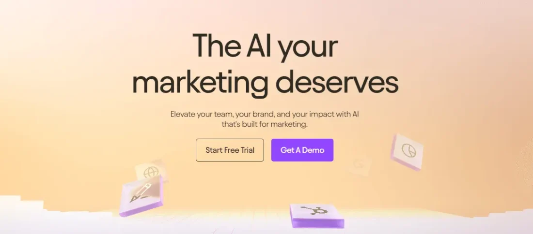 Jasper AI helps with your brand, team and impact surrounding marketing.