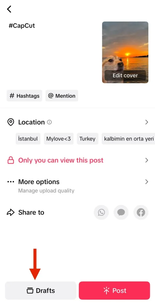 How to remove CapCut watermark on TikTok.