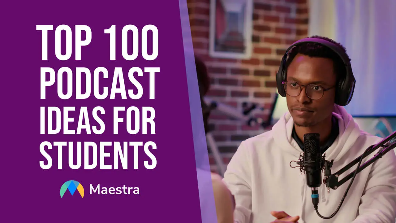 100 Great Podcast Ideas for Students in 2025