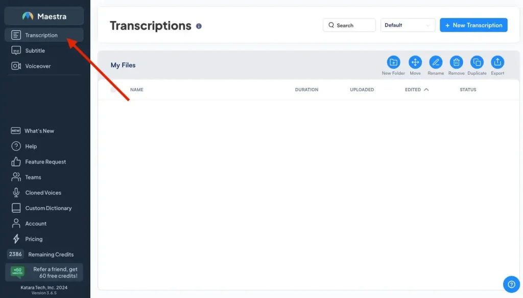 How to transcribe voice memos with Maestra.