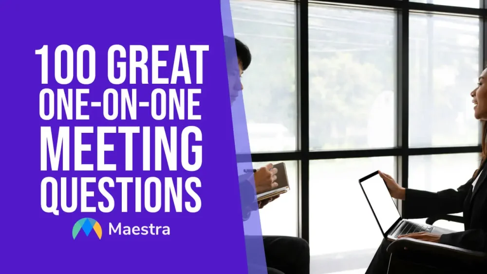 100 Great One-on-One Meeting Questions for Managers and Employees