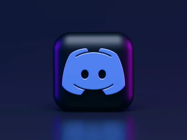 Discord icon in 3D format.