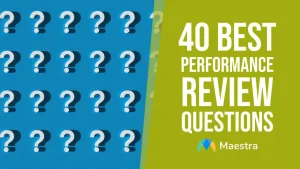 40 performance review questions.