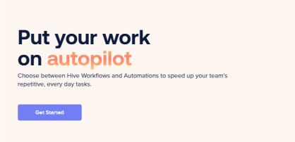 Hive is a great tool for workflow automation.