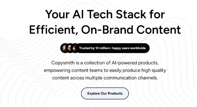 Copysmith is an AI-powered Jasper AI alternative for on-brand content.