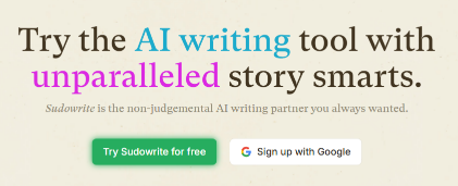 Sudowrite is one of the best Novel AI alternatives.