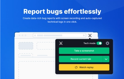 BrowserStack’s Bug Capture extension is great for reporting bugs.