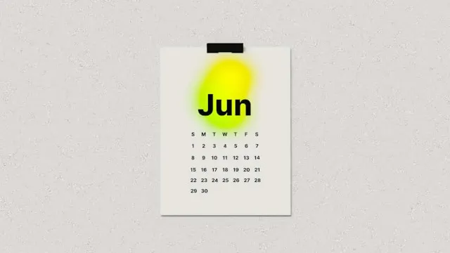 Calendar for June 2025.