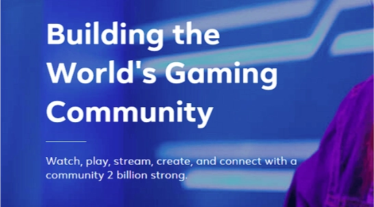 Homepage of Facebook Gaming.