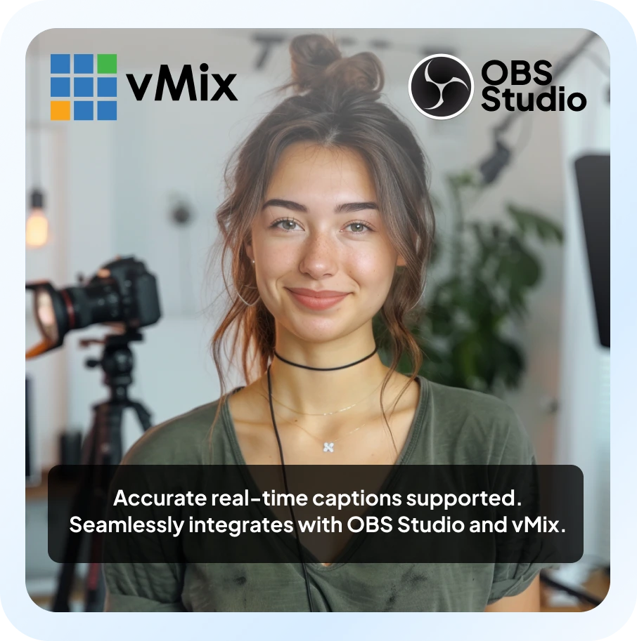 YouTube, OBS & vMix Integrations