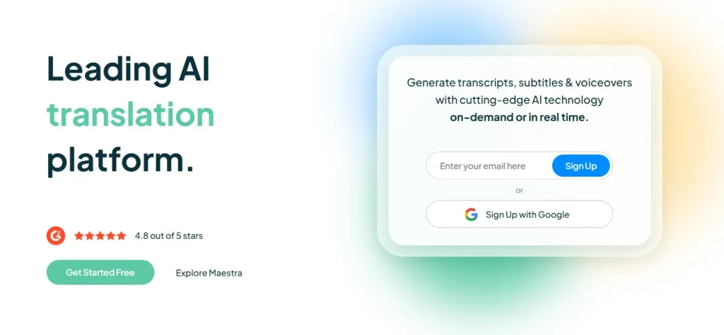 Maestra AI is one of the best alternatives to Veed.io.