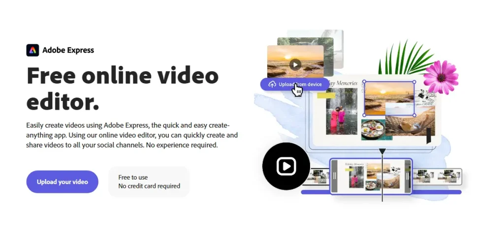 Adobe is another top alternative to Veed.io.